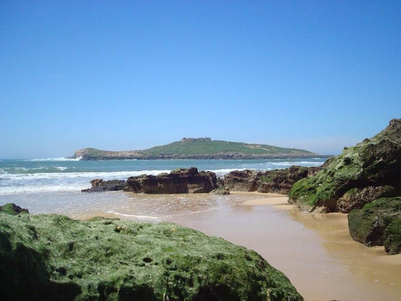Pessegueiro Island from the coast